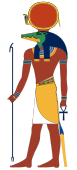 Sobek-Ra with a sun disk