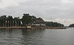 Esbo segelförenings paviljong Paven.