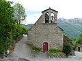 Le clocher-mur de l'église.