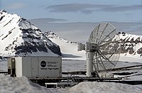 Kresen hwithrans NASA yn Ny Alesund