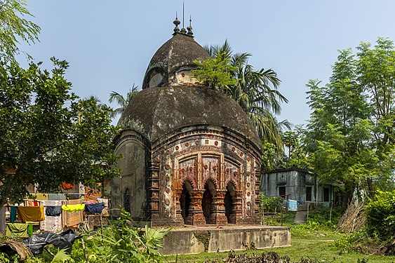 Shyamsundar temple, Jhikira, Howrah district, West Bengal Photographer: DeepanjanGhosh