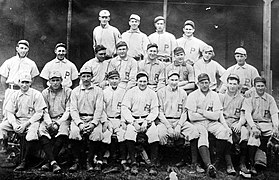 Die Pittsburgh Pirates von 1907 (Zweiter der NL)