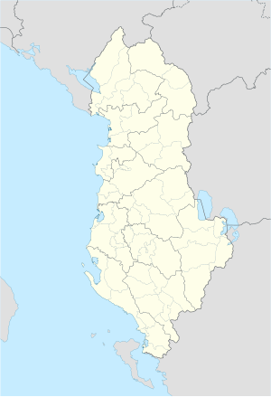 2024–25 Kategoria Superiore is located in Albania