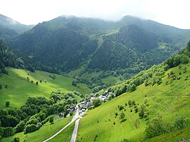 Gezicht op Bourg-d'Oueil