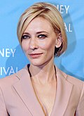 Foto aktris Cate Blanchett di Festival Film Sydney 2011.