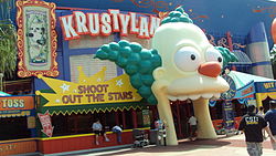 Krustyland v Orlandu na Floridě