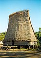 A "rong" house of the Bahnar people of Vietnam