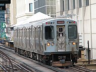 Rame du métro de Chicago