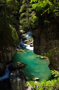 Rofflaschlucht, Kanton Graubünden Photograph: User:GF-wmch