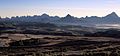 The jagged mountains at Adwa, Tigray region