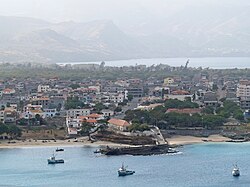 View of the town of Tarrafal