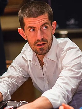 Gus Hansen op de WPT Five Diamond World Poker Classic 2016