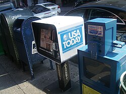 Prodejní automat USA Today