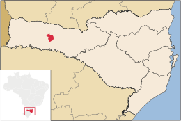 Xanxerê – Mappa