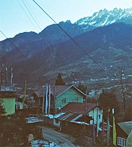 Lachung, elev. 3,000 m.