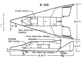 Image illustrative de l’article Boeing X-20 Dyna-Soar