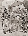 Image 40Captain William Bainbridge paying tribute to the Dey of Algiers, c. 1800 (from Barbary corsairs)