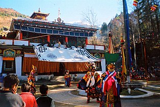 Tibetan Gumpa dance, Lachung monastery