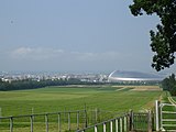 札幌ドーム遠景（2005年8月）