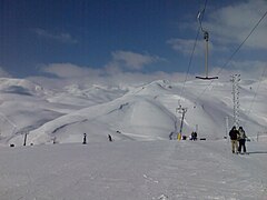 Station de ski de Zare Lazarevski.