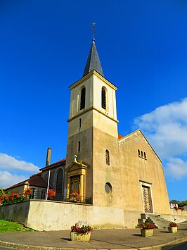 Maria-Tenhemelopnemingkerk in Malaucourt-sur-Seille / Mallhofen an der Seille