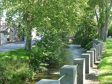 Le Laudot en amont du bourg