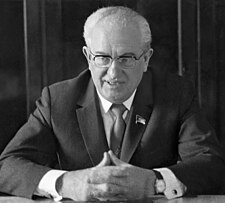 Jurij Vladimirovič Andropov v roce 1974