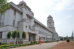 Die Karnatak-Universiteit in Dharwad.