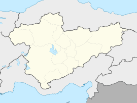 Bünyan is located in Turkey Central Anatolia