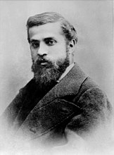 Antoni Gaudí en llicenciar-se en arquitectura. Març 1878.