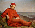 Domenico Peterlini, Dante Alighieri in ballingschap, ca. 1860