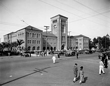 A Bovard Hall 1921-ben, nem sokkal befejezése után