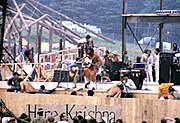 Richie Havens en el concierto de Woodstock