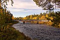 Eisenbahnbrücke über den Namijoki-Fluss