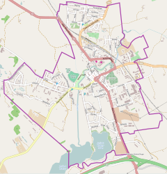 Localização de Biskupiec na Polónia