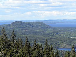 Utsikt mot berget Ukko-Koli