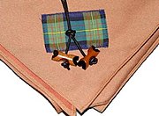 Gilwell Wood Badge neckerchief and beads