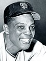 Willie Mays in 1961 (Foto: William C. Greene) overleden op 18 juni 2024