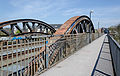 Alte Bahnbrücke vor dem Umbau (2013)