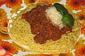 Sauce bolognaise.