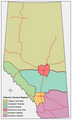 Alberta's tourism regions