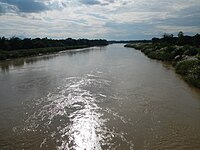 View of Pampanga River from Sta. Isabel Bridge