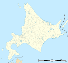 知床沼の位置（北海道内）