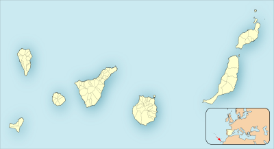 La Liga 2009–10 trên bản đồ Canary Islands