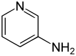 Struktur von 3-Aminopyridin