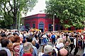 Baile durante la Feria de Mataderos, en Lisandro de la Torre y de los Corrales.