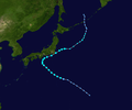 Typhoon Maria track map