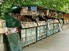 Échoppes de bouquinistes, Quai de la Tournelle