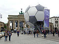 Fussball-Globus in Berlin