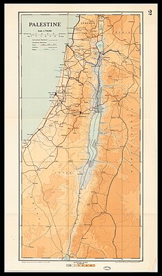 Relief location map